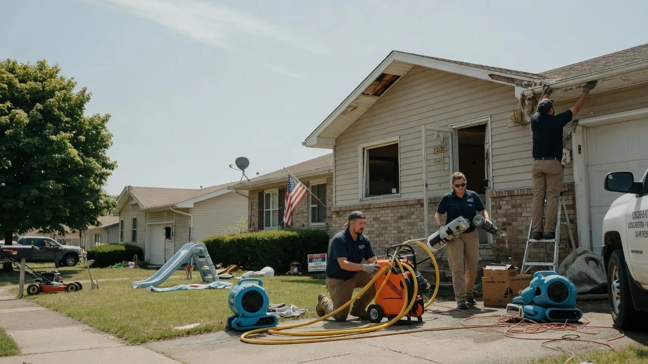Water Damage Restoration in Marion, MS near me